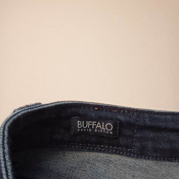 Buffalo David Bitton Jeans Size 28/6 Mid Rise Bootcut Queen Dark Wash - Picture 6 of 10